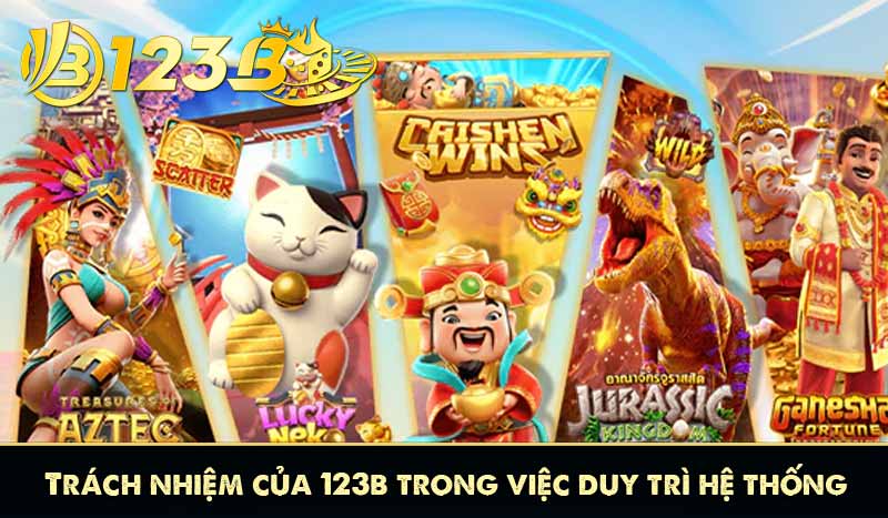 Trách nhiệm của 123b trong việc duy trì hệ thống