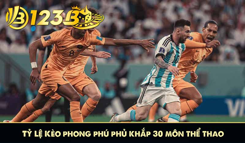 Saba Sports 123B – Sảnh Cược Thể Thao Hàng Đầu 2025 7 Tỷ Lệ Kèo phong phú phủ khắp 30 môn thể thao